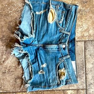 RAG & BONE denim short shorts size 26